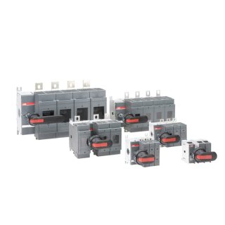 ABB OS400D22BBN2P Lasttrennschalter f. Sich. 4-polig 400A m. Griff u. Welle