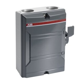 ABB KSE340TPN Lasttrennschalter im Gehäuse 3-polig 40A 400V m. dunkel grauem Griff