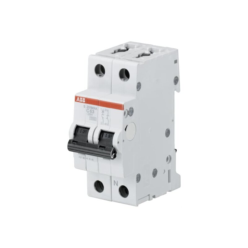 ABB S201M-C20 Sicherungsautomat C-Char., 10 kA, 20 A, 1P - Electro Po ABB S201M-C20 Sicherungsautomat C-Char., 10 kA, 20 A, 1P - Electro Po