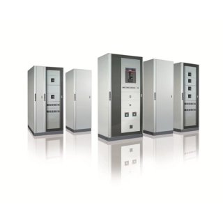 ABB P314T3 Reihenschaltschrank mit Rückwand, Deckblech, Tür, 3-feldbreit, 14 Raster-