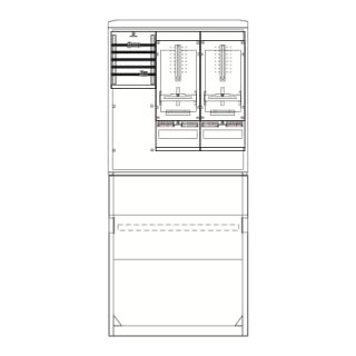 ABB SZ2201E Komplettschrank für den Außenbereich