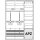 ABB KS305Z Komplettschrank, Aufputz mit Zählerkreuz, 3/3A 2Z1V5A2
