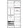 ABB KS229A63K Komplettschrank, Aufputz mit Zählerkreuz, 2/3A 1Z1V7
