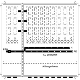ABB KS878 Hausanschlussschrank