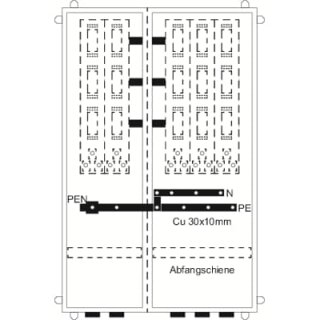 ABB KS876 Hausanschlussschrank TwinLine, Aufputz