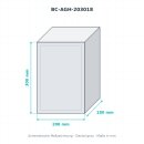 BOXCO H ABS grau 200×300×180