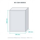 BOXCO H PC grau 400×300×150