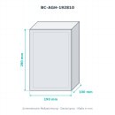 BOXCO H ABS grau 190×280×100