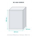 BOXCO H ABS grau 280×380×180