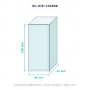 BOXCO H ABS transp. 180×80×80