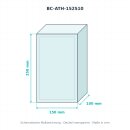 BOXCO H ABS transp. 150×250×100
