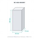 BOXCO S ABS grau 80×180×70