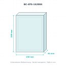 BOXCO S ABS transp. 150×200×40