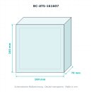 BOXCO S ABS transp. 160×160×70
