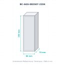 BOXCO S ABS grau 80×250×70