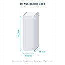 BOXCO S ABS grau 80×250×80