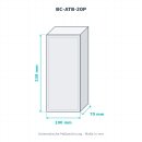 BOXCO B ABS transp. 20P