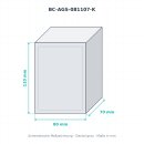 BOXCO S ABS grau 80×110×70 K