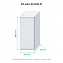 BOXCO S ABS grau 80×180×80 K