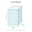 BOXCO S ABS transp. 80×130×80 K