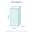 BOXCO S ABS transp. 80×180×70 K