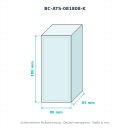 BOXCO S ABS transp. 80×180×80 K