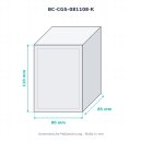BOXCO S PC grau 80×110×80 K