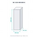 BOXCO S PC grau 80×250×80 K