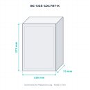 BOXCO S PC grau 120×170×70 K
