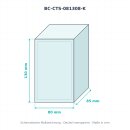 BOXCO S PC transp. 80×130×80 K