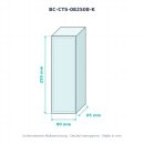 BOXCO S PC transp. 80×250×80 K