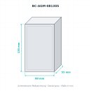BOXCO M ABS grau 80×130×50