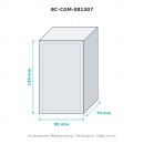 BOXCO M PC grau 80×130×70