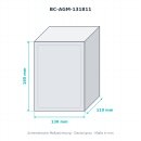 BOXCO M ABS grau 130×180×110