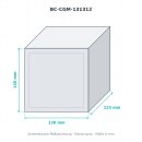 BOXCO M PC grau 130×130×120