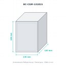 BOXCO M PC grau 130×180×150