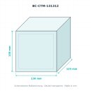 BOXCO M PC transp. 130×130×120