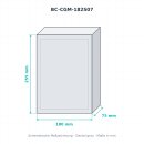 BOXCO M PC grau 180×250×70