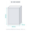 BOXCO M PC grau 180×250×90