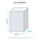 BOXCO M PC grau 180×250×150