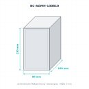 BOXCO MH ABS grau 130×80×100