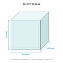 BOXCO P PC transp. 150×150×120