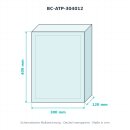BOXCO P ABS transp. 300×400×120
