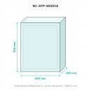 BOXCO P ABS transp. 400×500×160