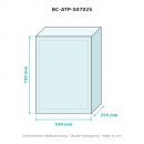 BOXCO P ABS transp. 500×700×250