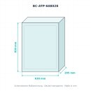 BOXCO P ABS transp. 600×800×280