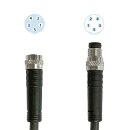 Sensor Kabel, 5m, PUR, M8 Sensorbuchse, 5-polig/M8...