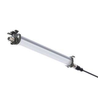 LEANLED II, kaskadierbar, 260mm, Abdeckung Opalweiß, 120°, ~6W, M12-A, 24V DC