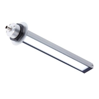 TUBELED_40 II ECO, Gewinde M40x1,5, 309mm, 100°, ~6W, M12-A, 24V DC