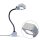 CENALED SPOT Flexarm DC, Schwanenhals 500mm, Anschraubsockel, 30°, ~8,5W, Anschlussleitung 2-adrig, offene Enden, 24V DC